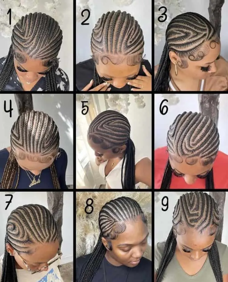 Medium Alicia keys braids compilation