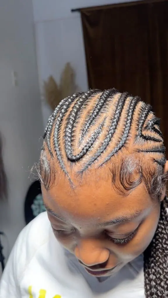 curved Alicia keys braids