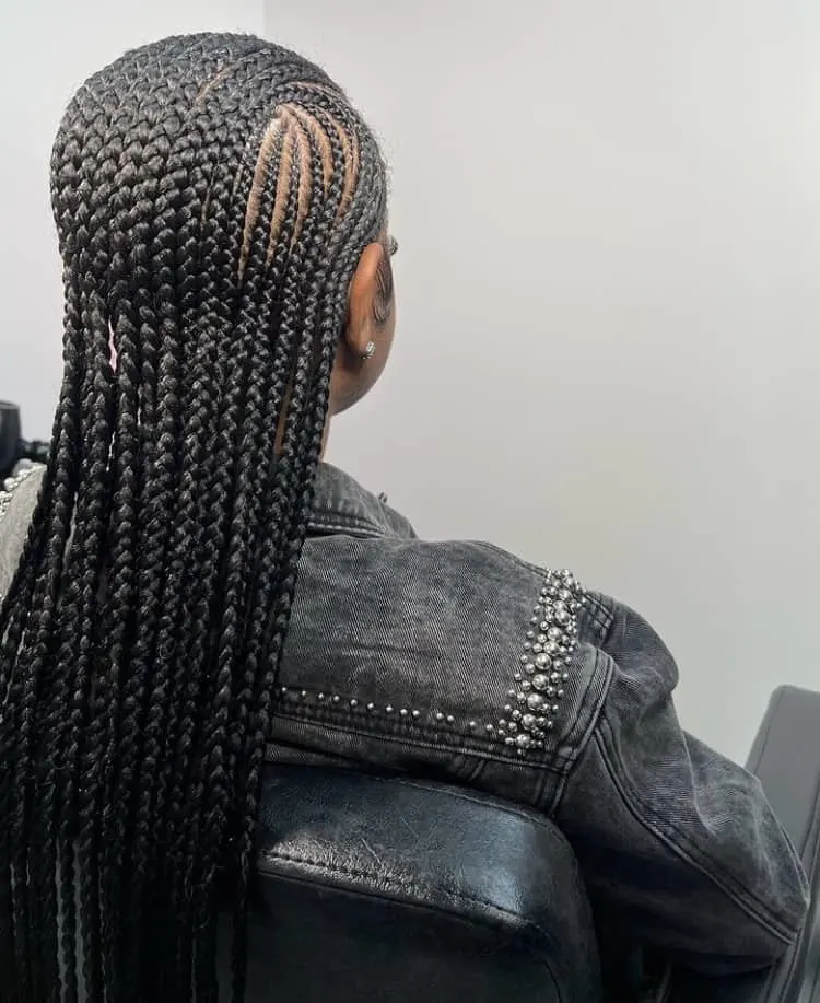 large Alicia keys braids