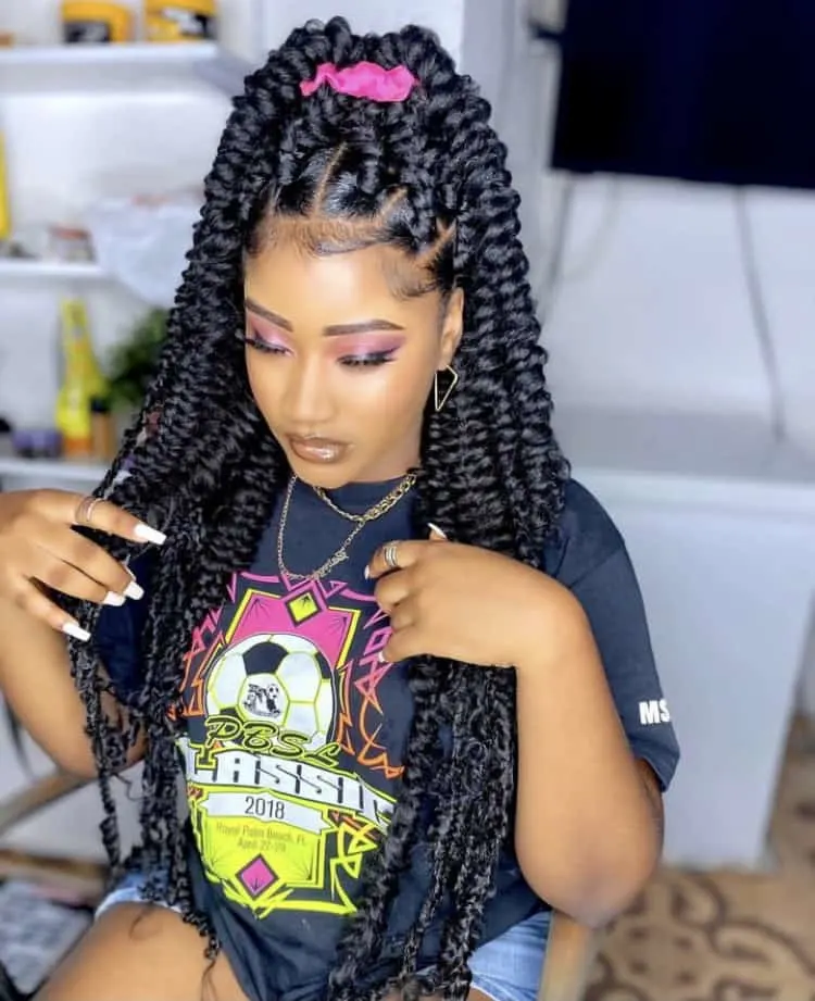 large passion braids 