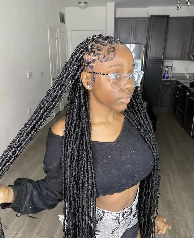 criss cross soft locs