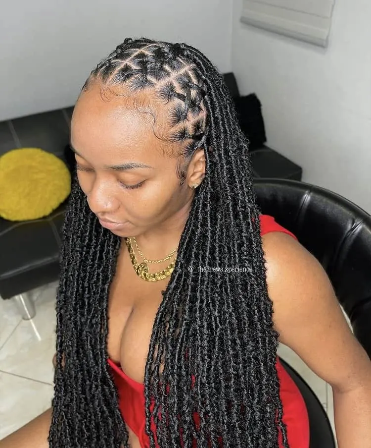 criss cross soft locs