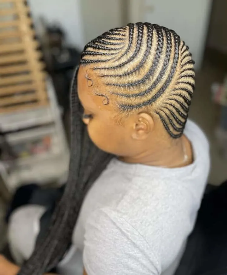 medium lemonade braids