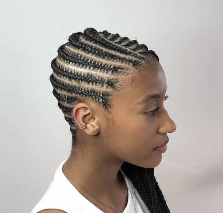 large stitch lemonade braids 