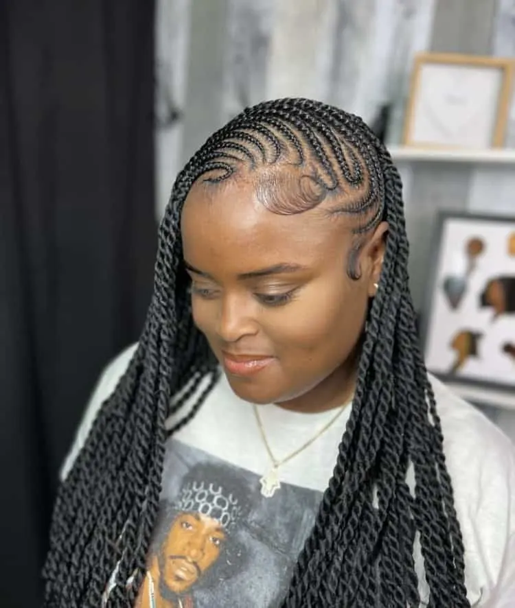 smedium Lemonade Fulani twists 