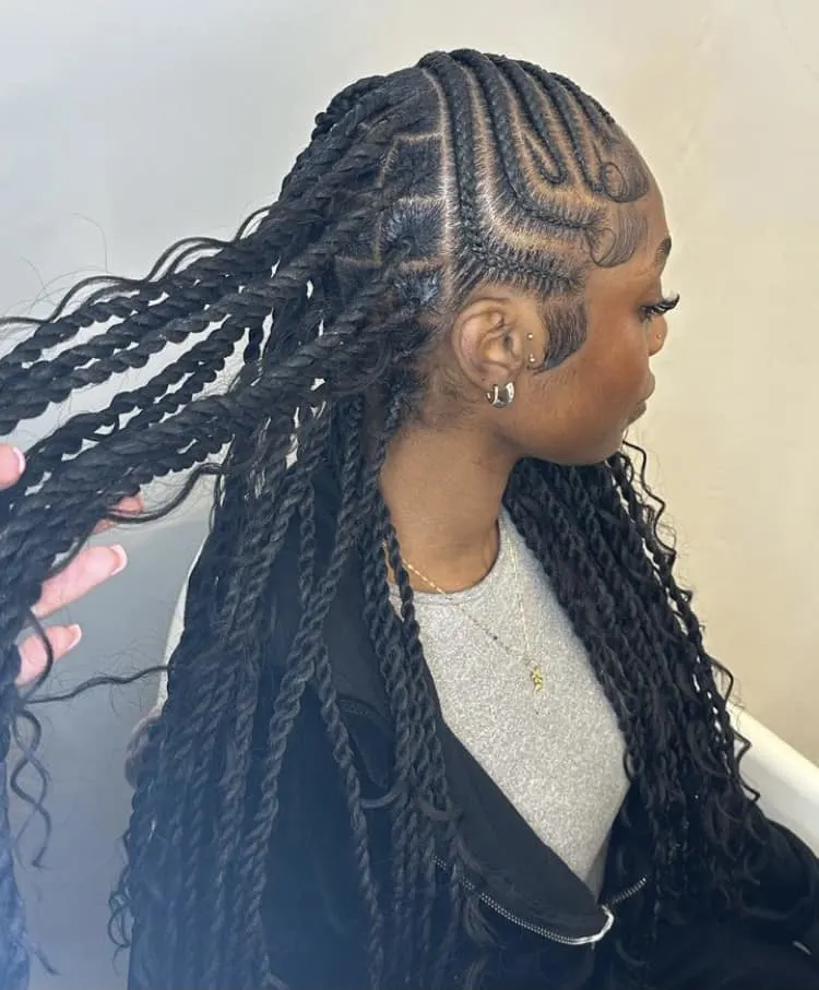 boho lemonade Fulani twists 