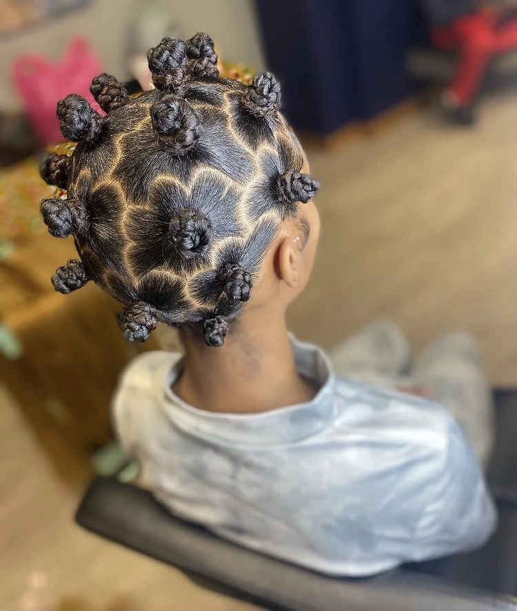 freestyle part bantu knots