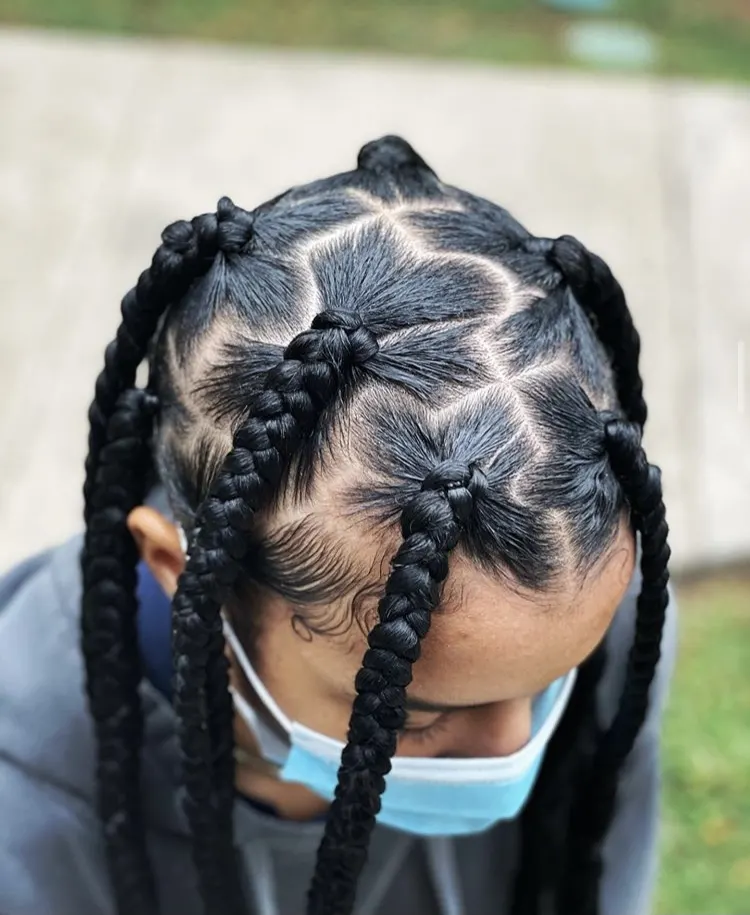 jumbo knotless braids