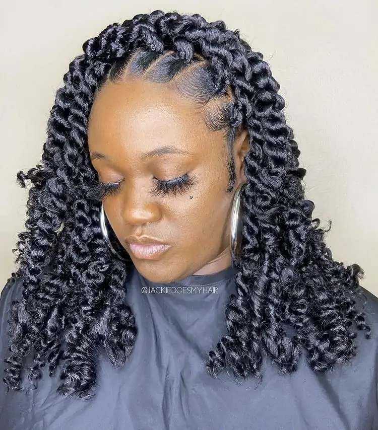 shoulder length passion twists