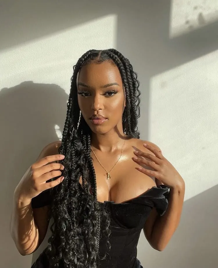 boho box braids