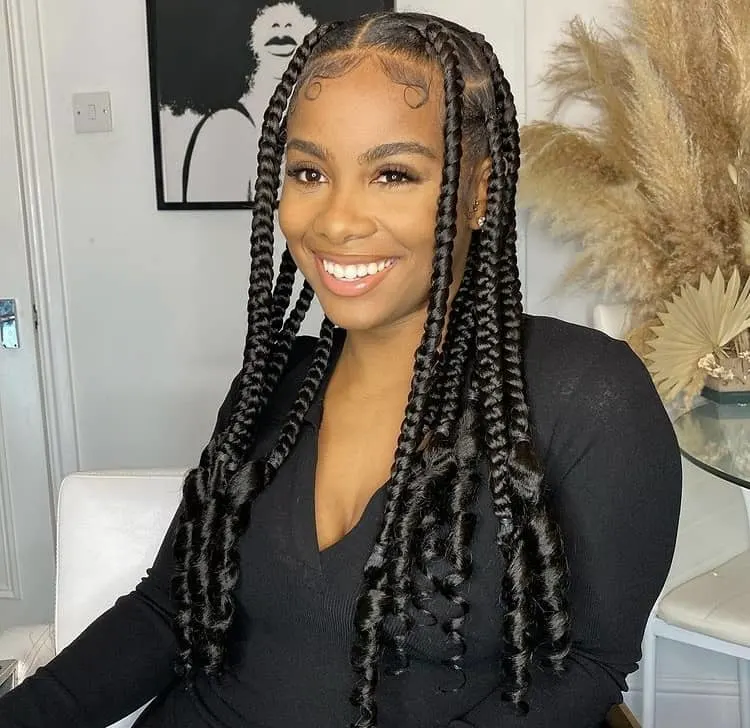 Coi leray inspired braids