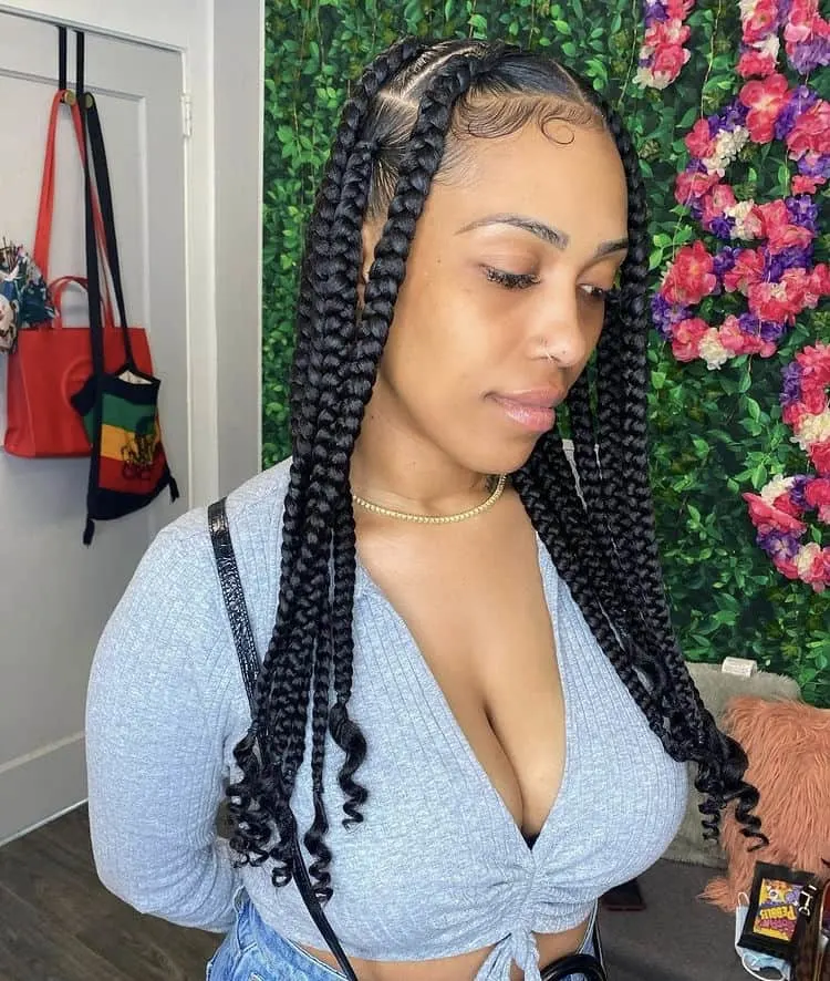 Coi leray inspired braids