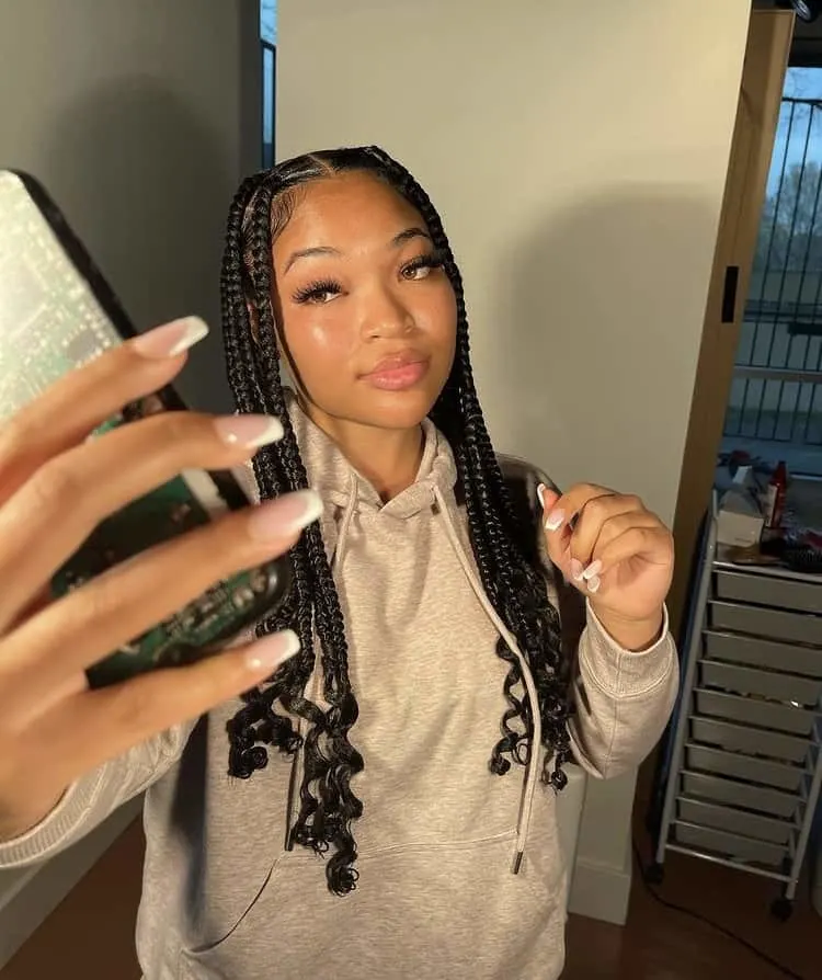 Kirah ominique coi leray inspired braids