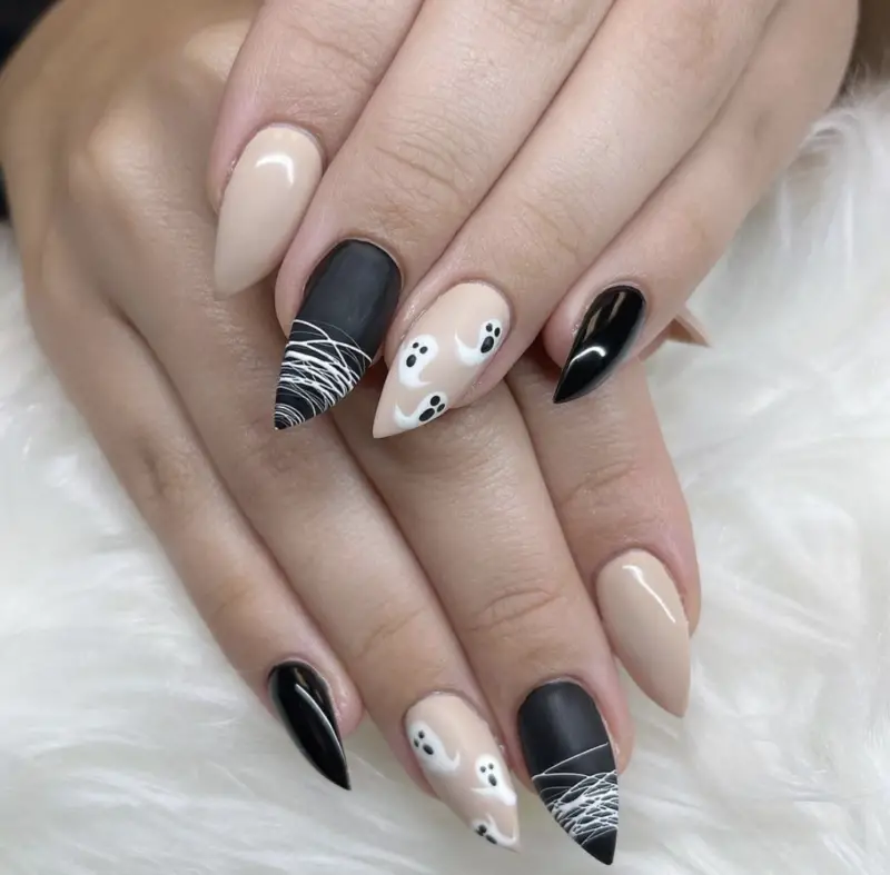 The best Halloween ghost nails designs to do