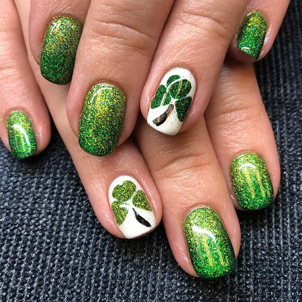 Saint Patrick's Day nails designs to copy