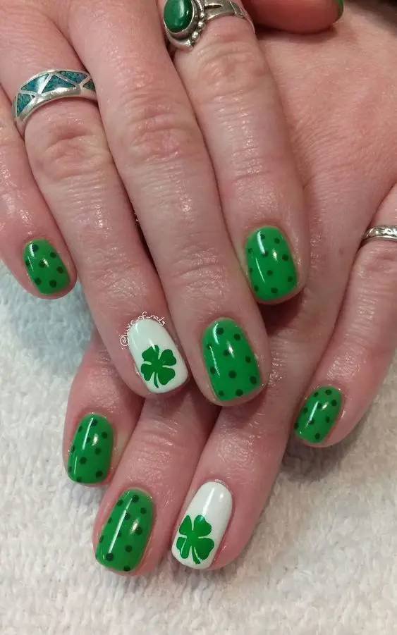 Saint Patrick's Day nails designs to copy