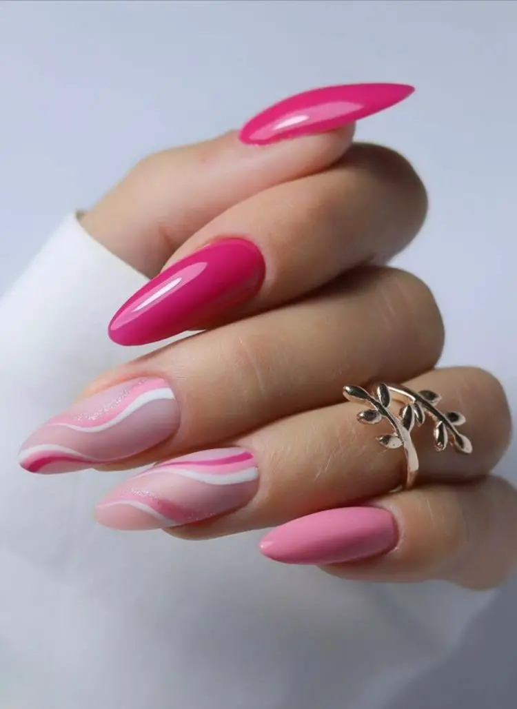 The best barbie nails for the barbiecore aesthetic