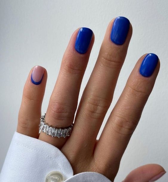 The top royal blue nails, royal blue nail ideas, and royal blue nail designs