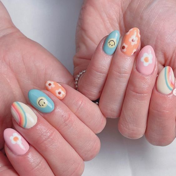 The best March nails, March nail ideas, March nail designs, and spring nails to do this year