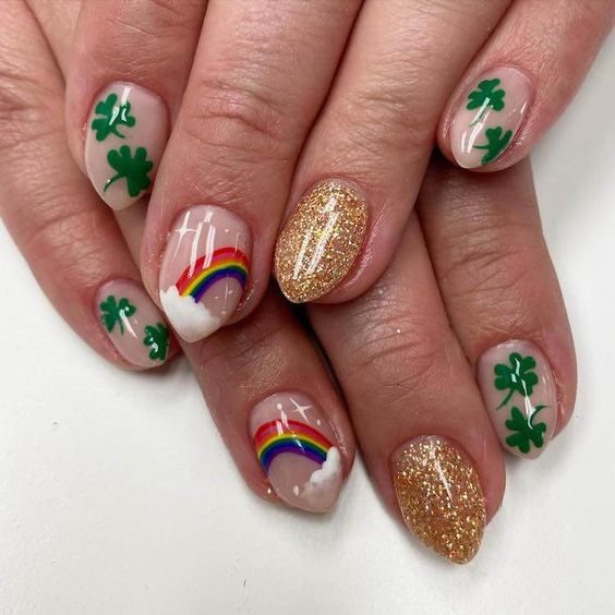 Saint Patrick's Day nails designs to copy