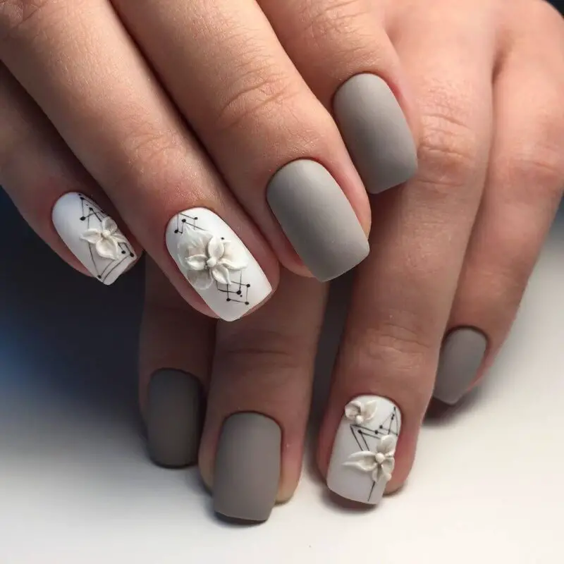 The best January nails, January nail designs, January nail ideas, and winter nails to do right now