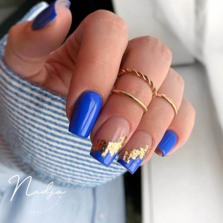 The top royal blue nails, royal blue nail ideas, and royal blue nail designs