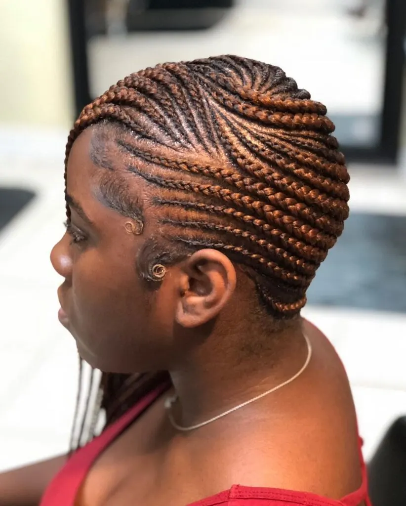 brown lemonade braids 