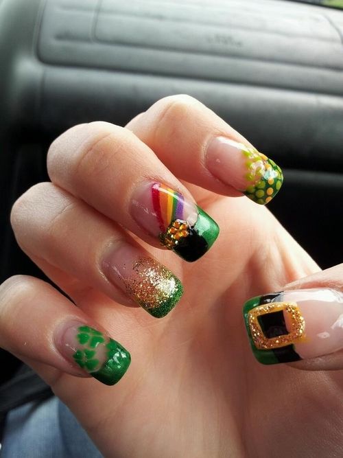 Saint Patrick's Day nails designs to copy