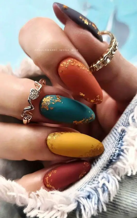 The best fall nails, fall nail designs, and fall nail colors this year