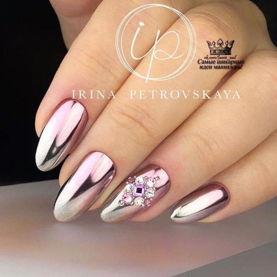 The prettiest pink rose nails and rose nail designs for your next manicure