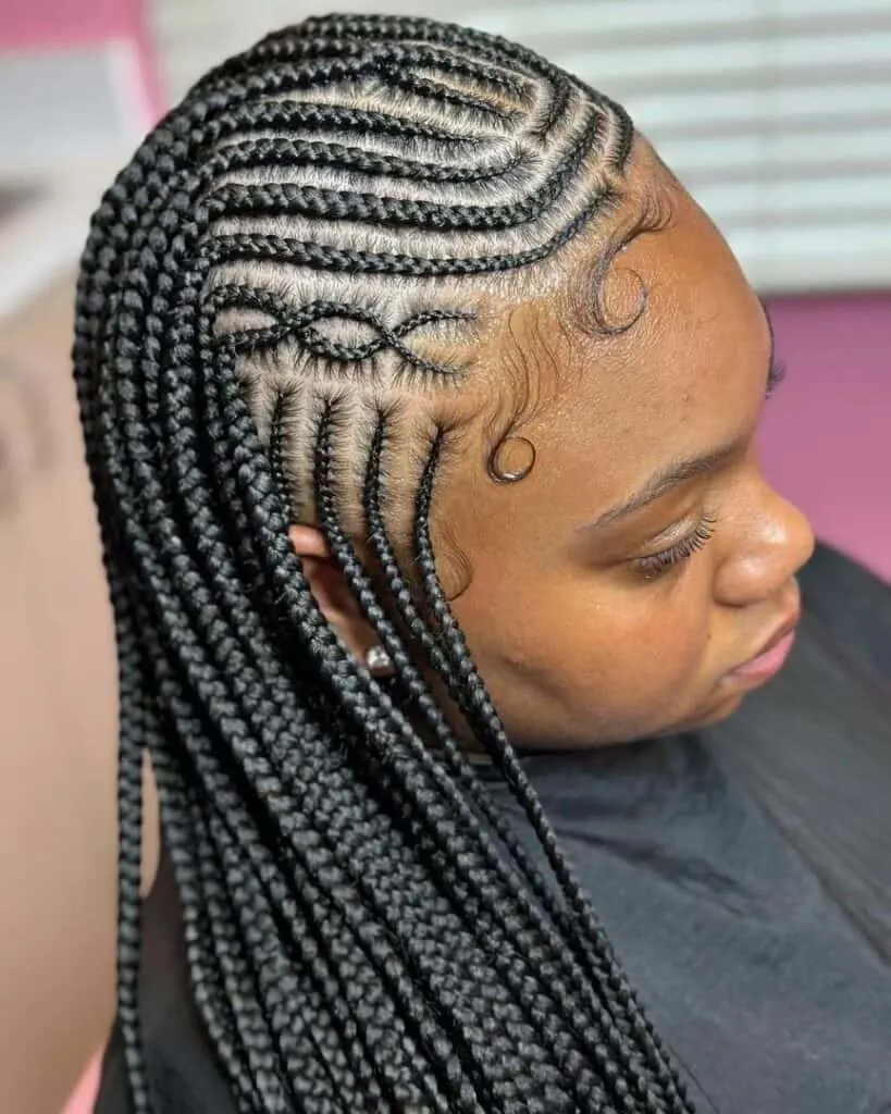 tetris freestyle tribal braids