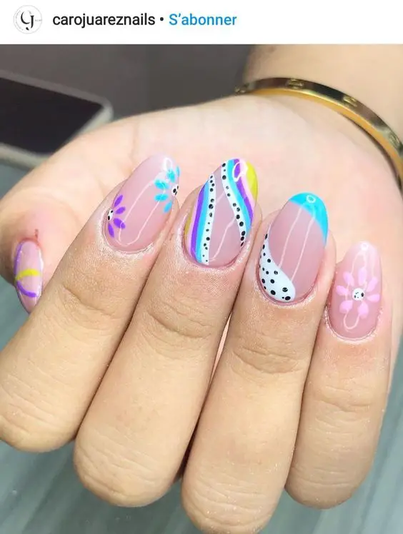 The best bright nails, bright nail ideas, bright nail colors, and bright nail designs for neon nails