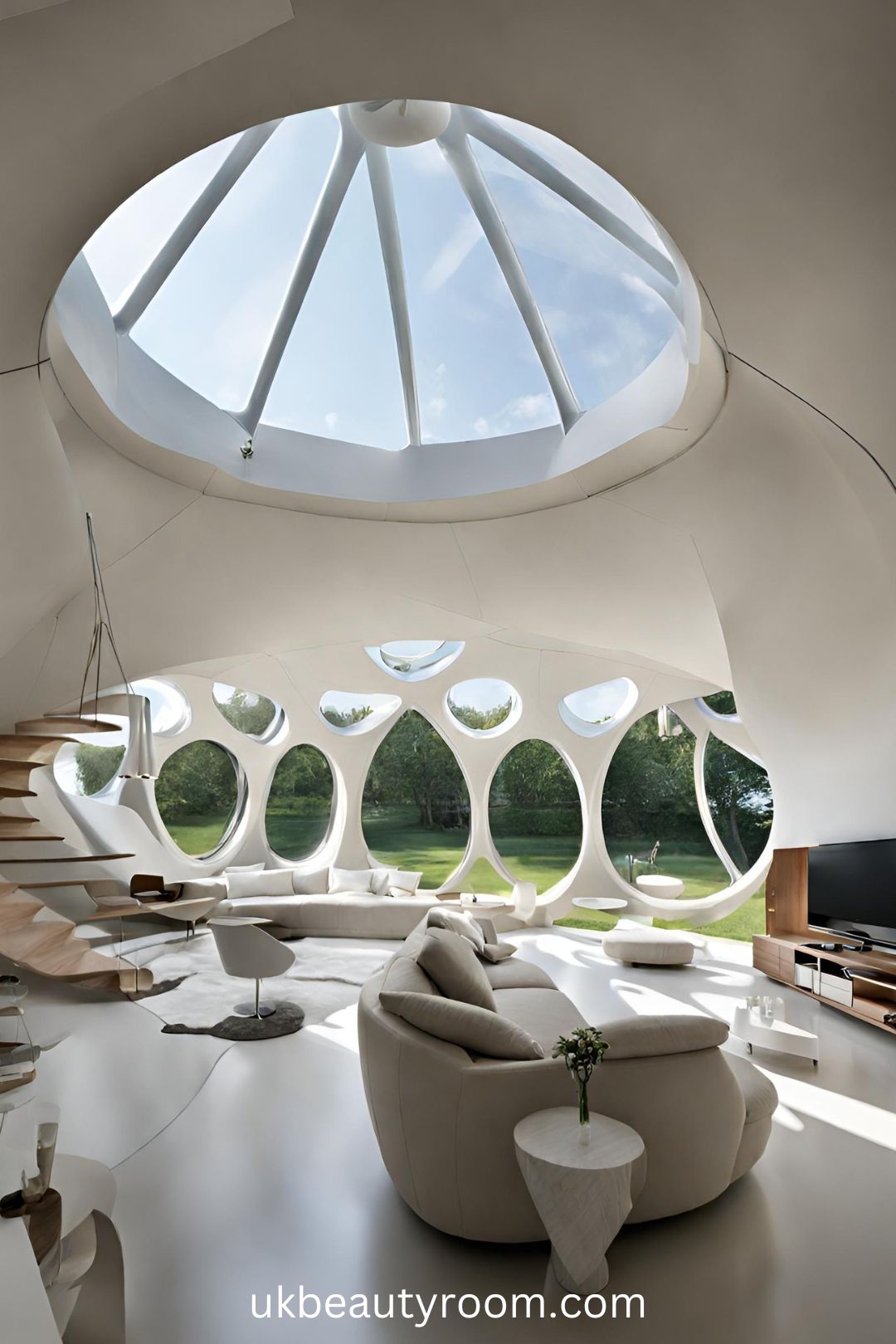 Futuristic Dome House with Innovative Design