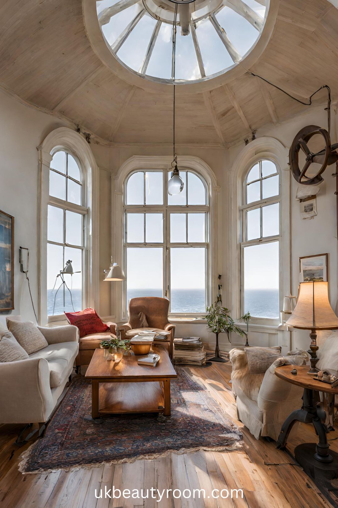 Historic Lighthouse Converted into a Cozy Home