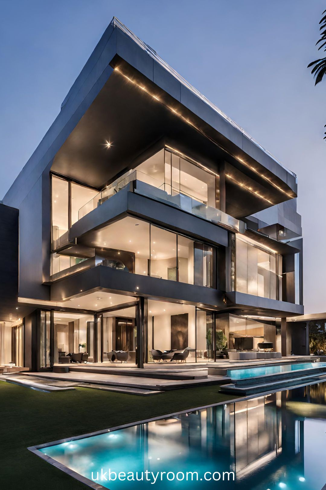 Luxurious Modern Mansion with Panoramic Views