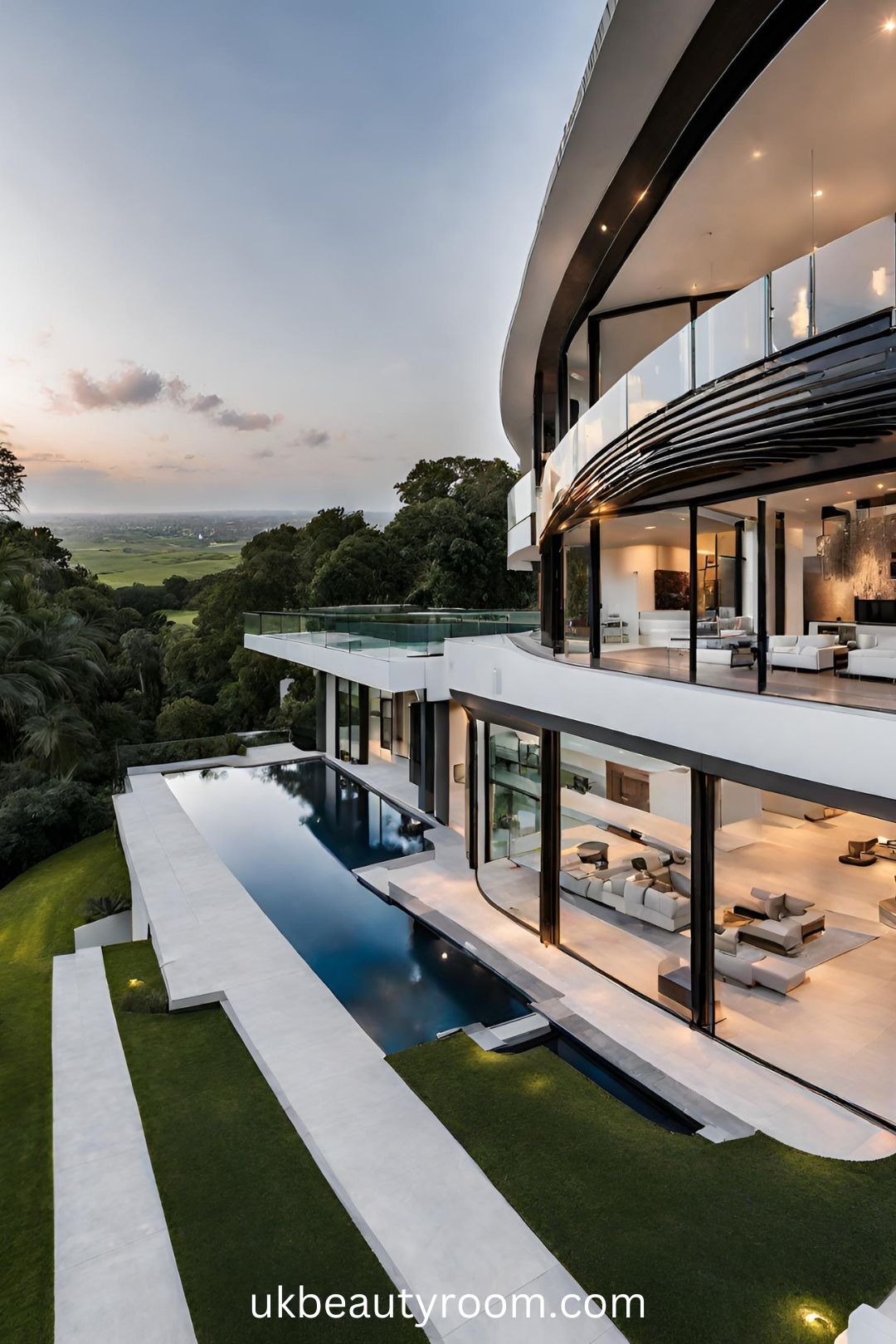 Luxurious Modern Mansion with Panoramic Views