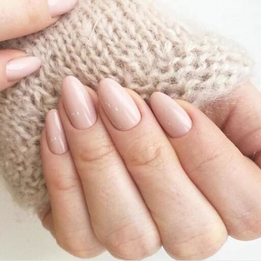 natural acrylic nails