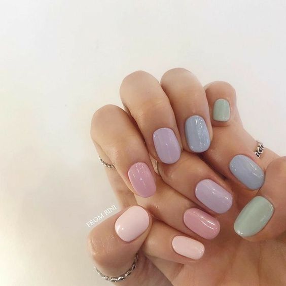 best preppy nails to copy