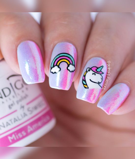 Unicorn nails and unicorn nail designs to try