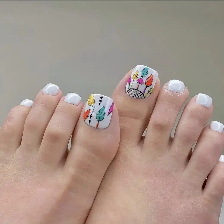 The cutest toe nail designs of the year