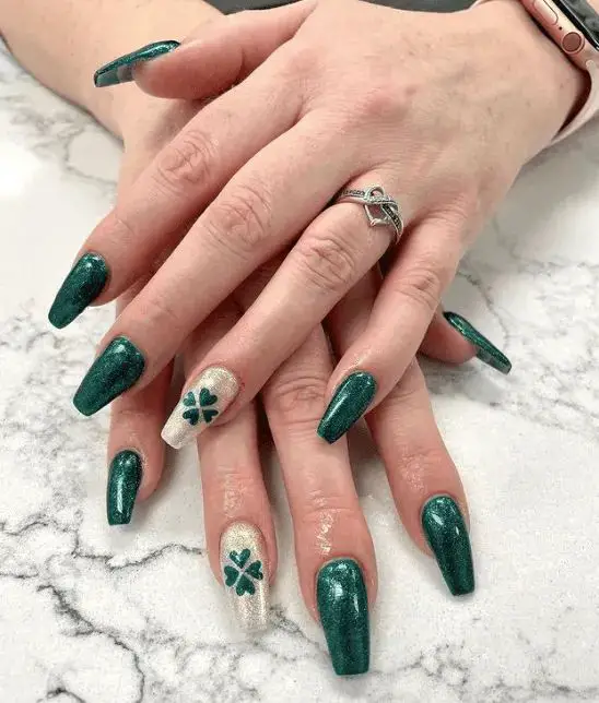 Saint Patrick's Day nails designs to copy