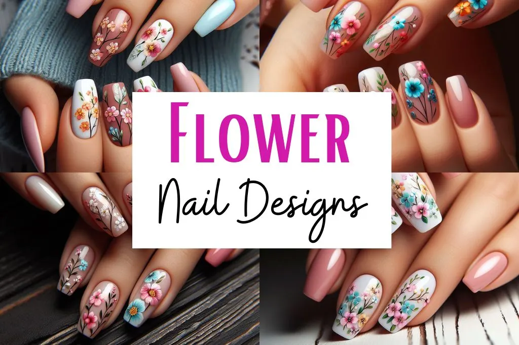 flower nail designs