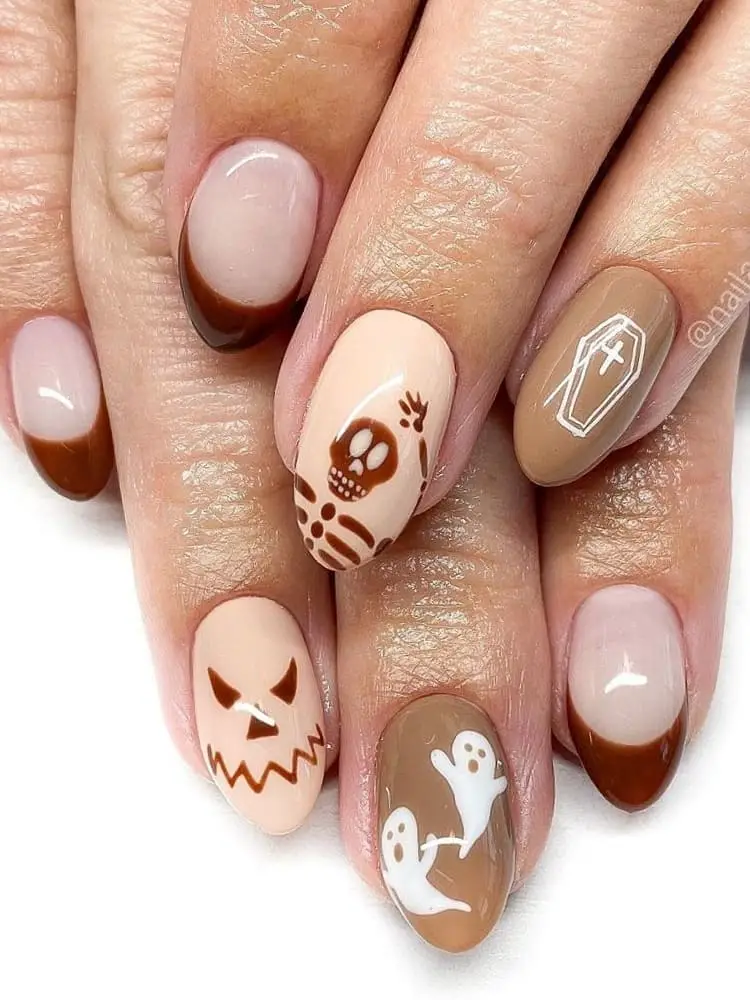 The best Halloween ghost nails designs to do