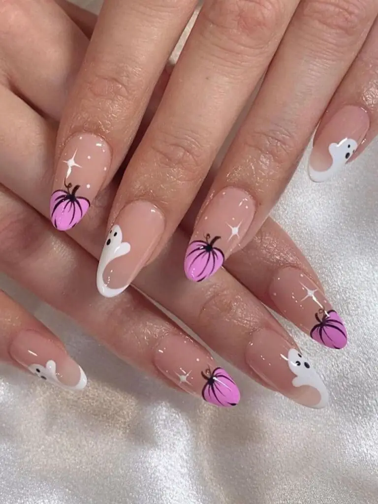 The best Halloween ghost nails designs to do