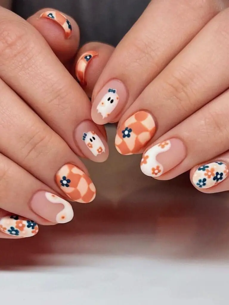 The best Halloween ghost nails designs to do