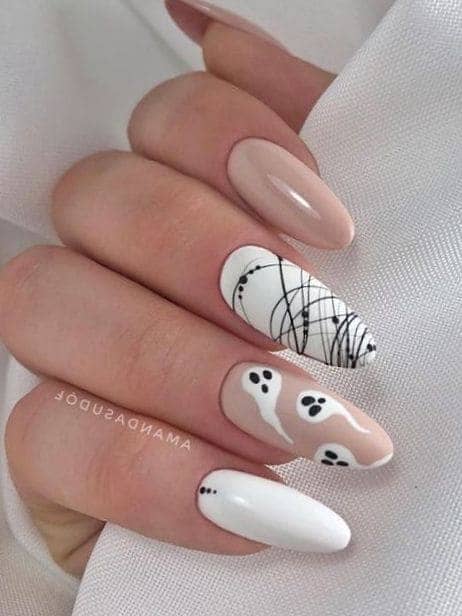 The best Halloween ghost nails designs to do