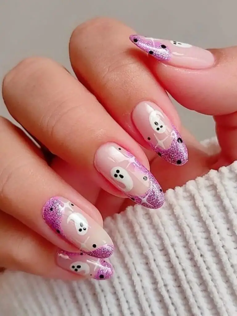 The best Halloween ghost nails designs to do