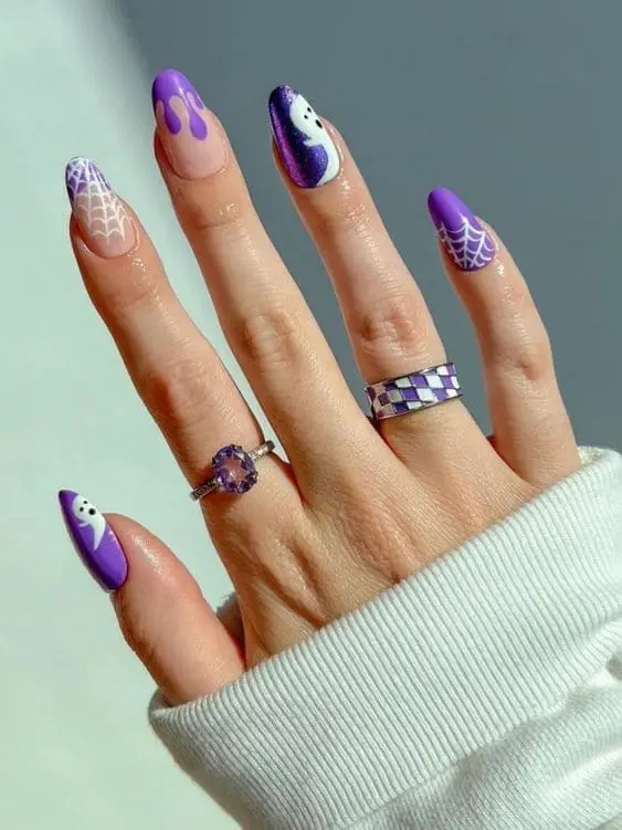 The best Halloween ghost nails designs to do