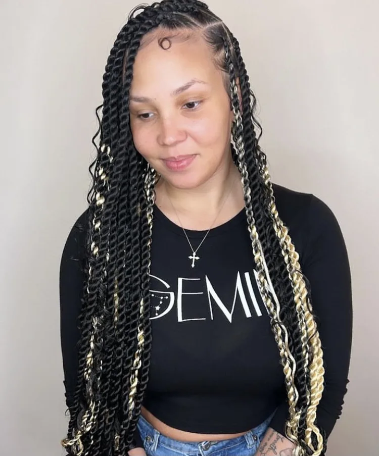 medium island twists 