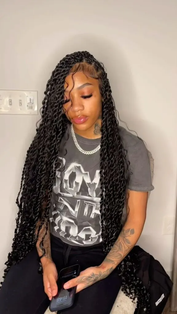 medium long boho island twists